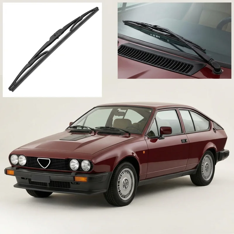 Passenger Side Wiper Blade for Alfa Romeo GTV-6 (1981 - 1986) - 1